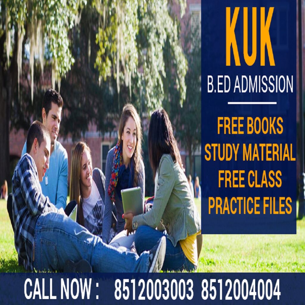 Kurukshetra University B.ed Admission 2022-2023 Online Admission Notice